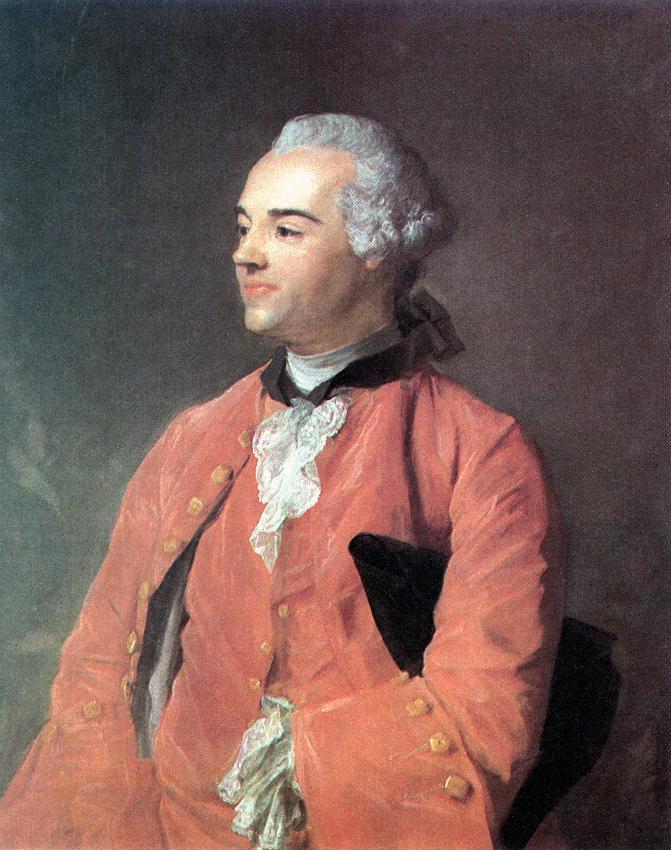 Portrait of Jacques Cazotte af